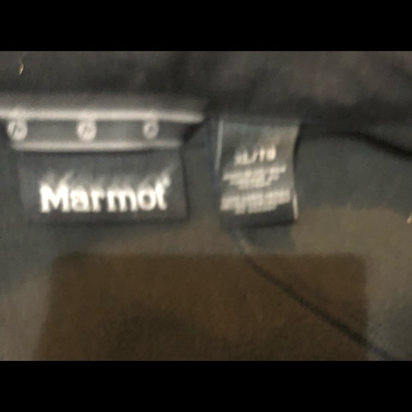 Marmot Softshell Jacket in Blue and Navy Colorblock - size XL - Picture 6 of 8